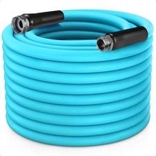 Garden-Hose 200Ft X 5/8 in Heavy Duty, Lightweight and Flexible Water Hose, Burs