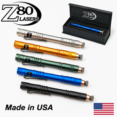 Custom AAA Laser Presenter w/ Options - The Pen is Mightier 2.0L - Made in USA