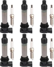 Kucar 6X Ignition Coil & 6X Spark Plug For 2010-2014 2015 GMC Acadia 3.6L V6