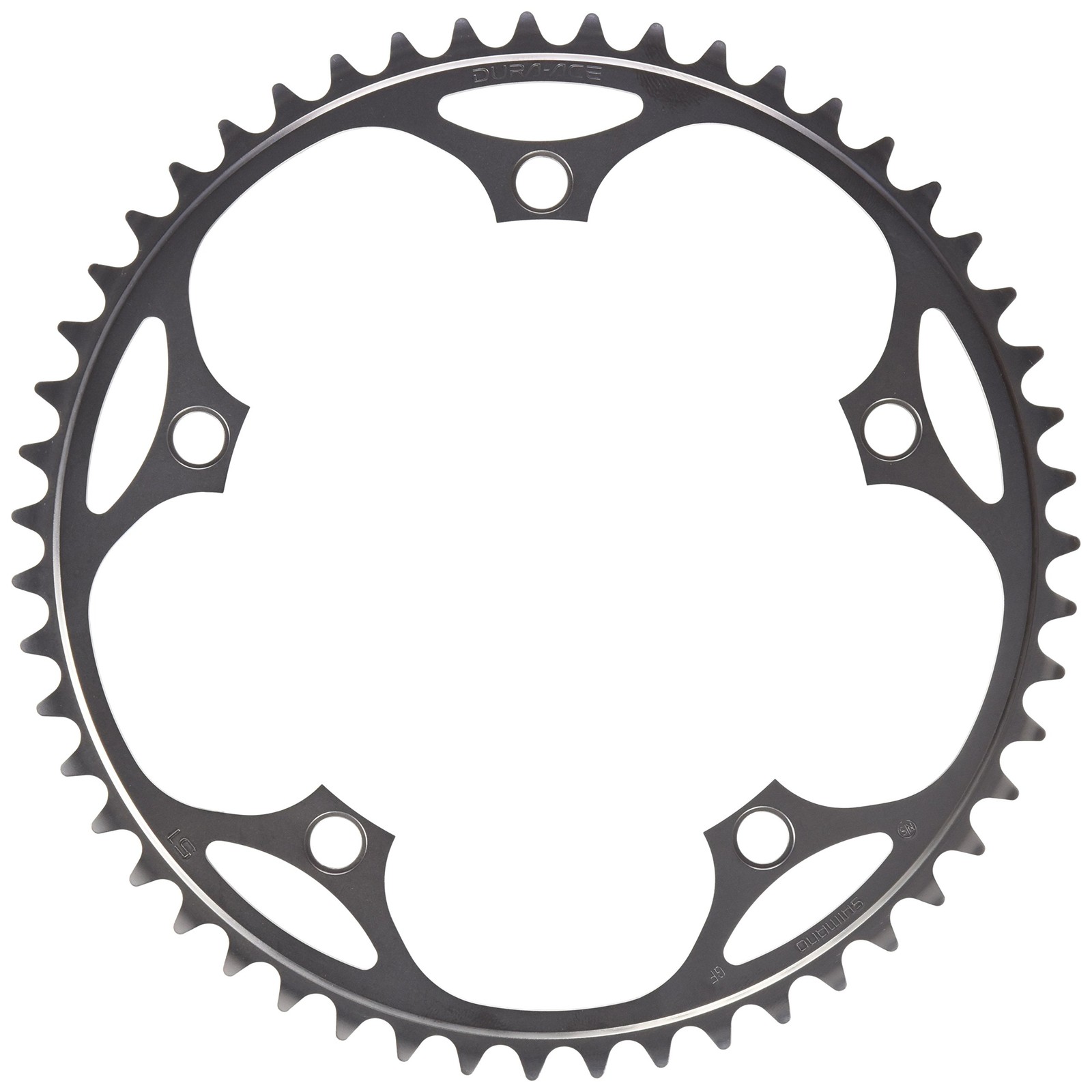 Shimano FC-7710 Dura-Ace Track chainring 51T 12 x 18 inch 34490₽