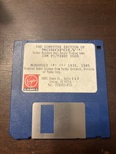 The Computer Edition of Monopoly 1985 Tandy 1000 / IBM PC Virgin Games