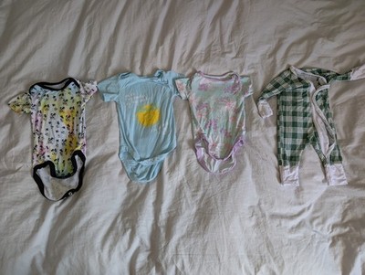 Baby Clothes Coco Moon Hawaii Pajamas Lot (4x Outfits)