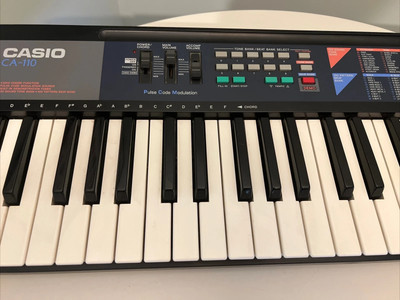 Casio CA-110 Tone Bank 49 Keys Piano Keyboard FOR PARTS ONLY! No