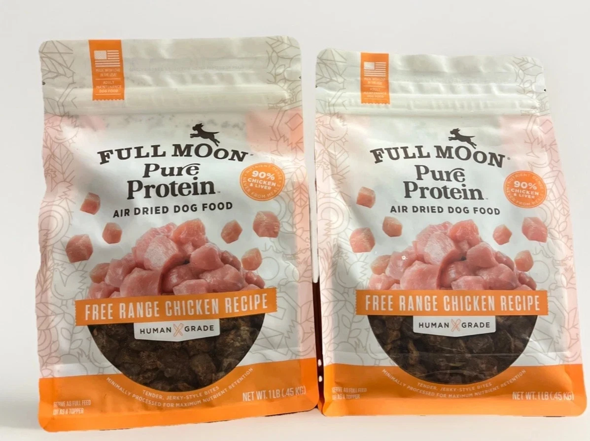 2-Full Moon Air-Dried Pure Protein Chicken Flavor Dry Dog Food-2LBS NOW ON SALE
Opens in a new windo