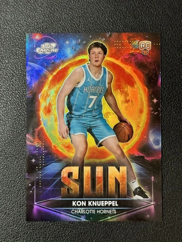 2025 Topps Cosmic Chrome Kon Knueppel Sun (RAW)