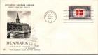 S08-3978, WWII OVERRUN COUNTRIES: DENMARK, ARTCARFT FDC