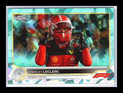 2022 Topps Chrome Sapphire Edition Formula 1 27 Charles Leclerc