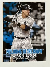 Aaron Judge 2022 Topps (SP) Welcome To The Show Insert #WTTS-38 New York Yankees