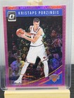 Front of 2018-19 Panini Donruss Optic - Kristaps Porzingis #87 Pink Hyper Prizm