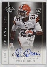 2014 Panini Limited Limited INK Silver 34/35 Pierre Desir #LI-PD Auto 15w6