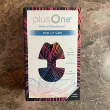 PlusOne Travel Vibrating Pop-up Vibe 10 Vibration Settings Fast Free Shipping