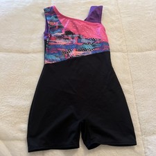 Unitard / leotard Girl sz Medium 7/8 Practice Gymnastics Freestyle