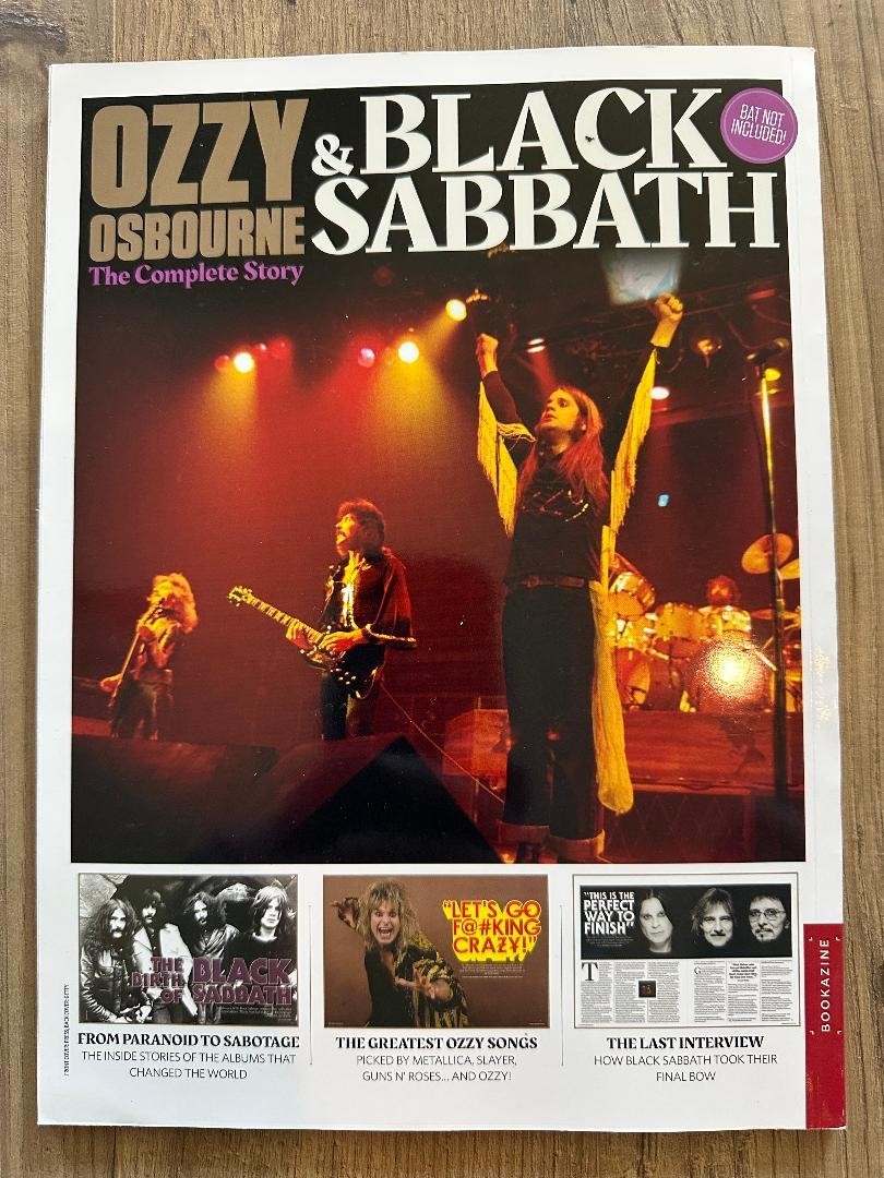 2026 OZZY OSBOURNE & BLACK SABBATH Future Magazine FAREWELL TO The
