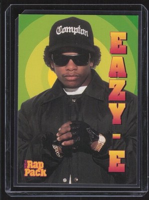 1991 The Rap Pack Collector Card By Premier Cards - EAZY E