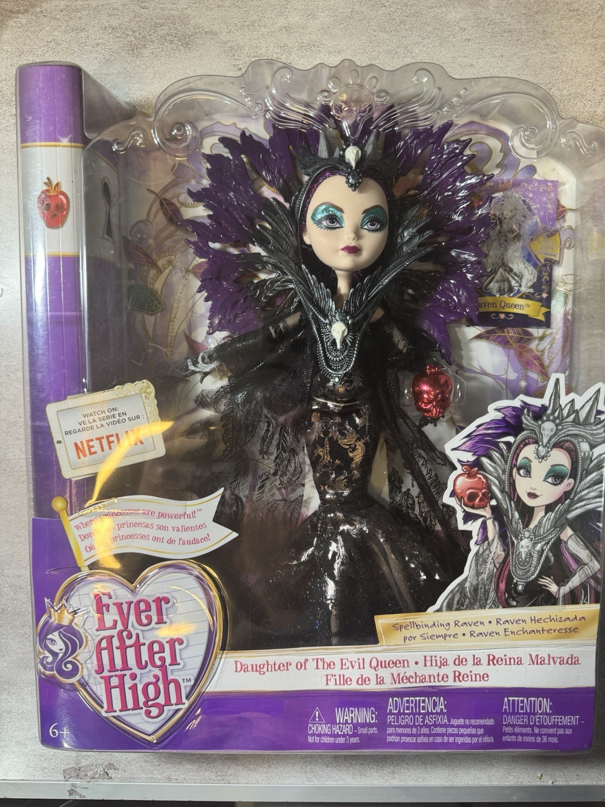 Mattel Ever After High Spellbinding Fashion Doll - Raven Queen