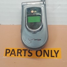 LG VX4500 - Metallic Silver Verizon Cellular Flip Phone Parts Repair
