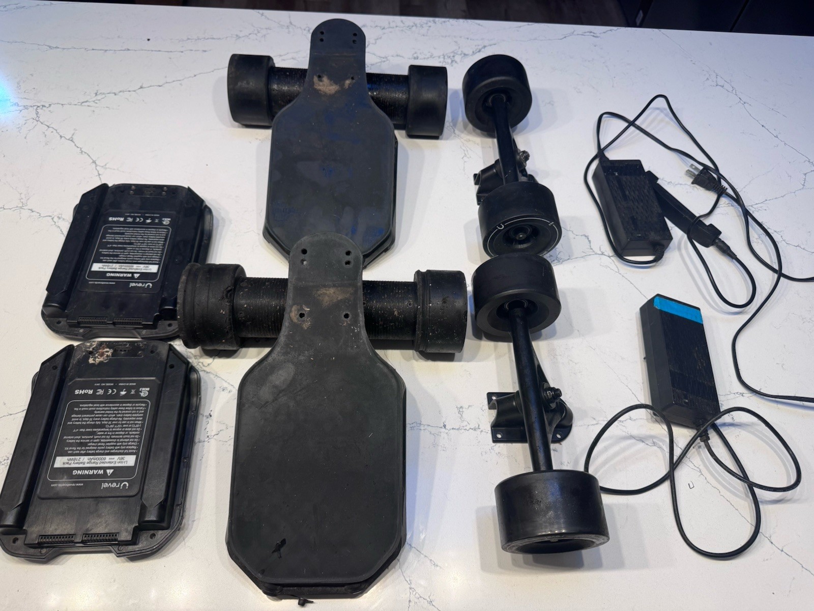Bundle, 2 Batteries, 2 Charging Docks, 2 Boards!!