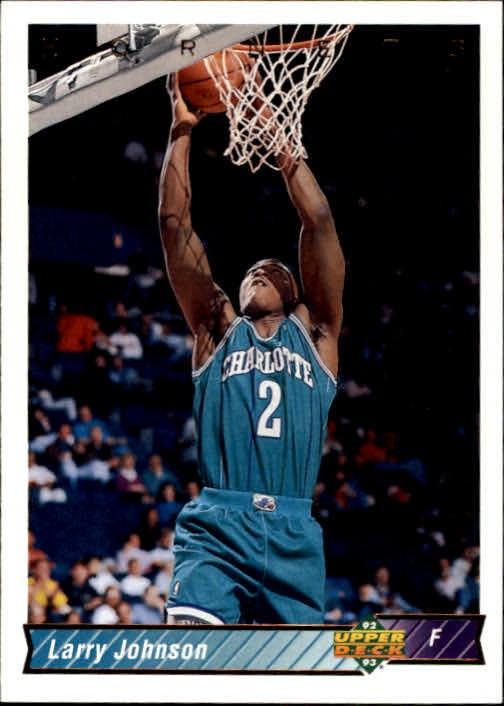 1992-93 Upper Deck #287 Larry Johnson - BSK