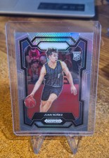 2024-25 Panini Prizm Draft Picks - Juan Nunez #36 Silver Prizm (RC)
