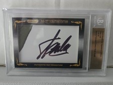 2010 Razor Cut Signature Edition Autograph Stan Lee 1 of 10 World Famous Artist