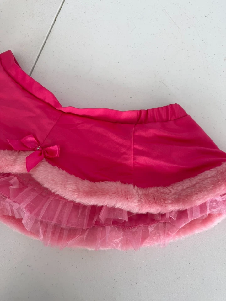 Falda Victoria Secret de terciopelo satinado para bebé de Papá Noel Foto 3 de 4