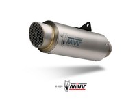 Mivv GP Pro SchalldäMpfer Slip-On Titan FüR Suzuki GSX-R 1000 2017-20 Silber