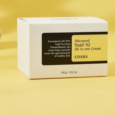 COSRX Advanced Snail 92 All in One Cream Schneckenschleim Hyaluron 100 g 100 ml