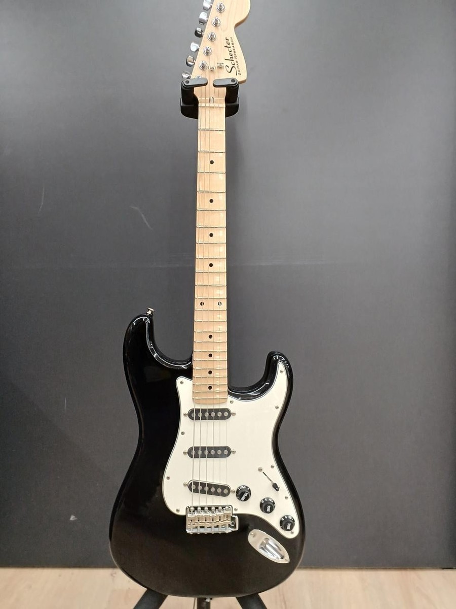 美品 SCHECTER PS-ST-DH-SC /BLK/M スキャロップ 限定 | APPS