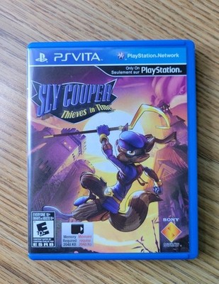 Sly Cooper: Thieves in Time Sony PlayStation Vita PSV complete CIB