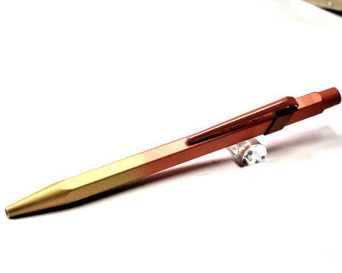 CARAN D'ACHE 849 CLAIM YOUR STYLE ROSE LIMITED EDITION BALLPOINT PEN IN BOX