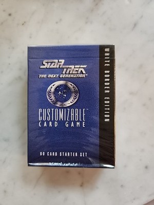 1994 STAR TREK Premiere ~ Alpha White Border ~ Sealed 60 Card Starter Set!