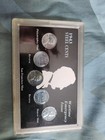 1943 steel cents wartime emergency issue with display case — photo 1