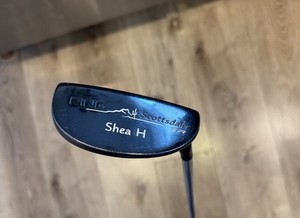 PING Scottsdale TR Shea H Putter Steel Shaft Blade Black Blue Silver