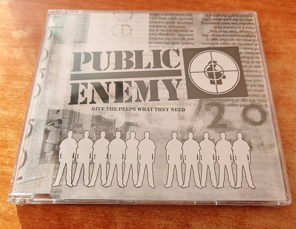 PUBLIC ENEMY Give the peeps what they need GERMANY PROMO CD SINGLE RAREST SEALED