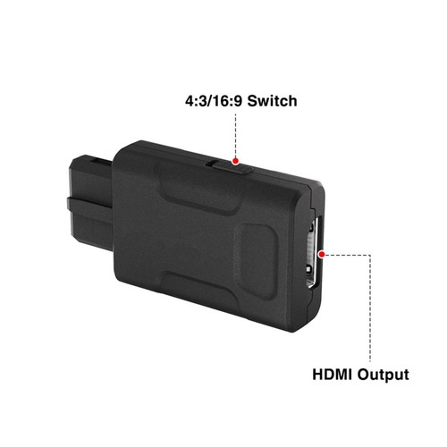 For N64 SNES GameCube HDMI Adapter S-Video Composite to HD Video Converter - Picture 8 of 12
