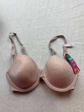 Maidenform One Fab Fit Everyday Modern Demi Underwire Bra Womens 32D Pink NWT