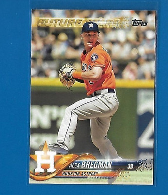 2018 Topps Series 1 Alex Bregman Future Stars RC, Houston Astros 3B #182
