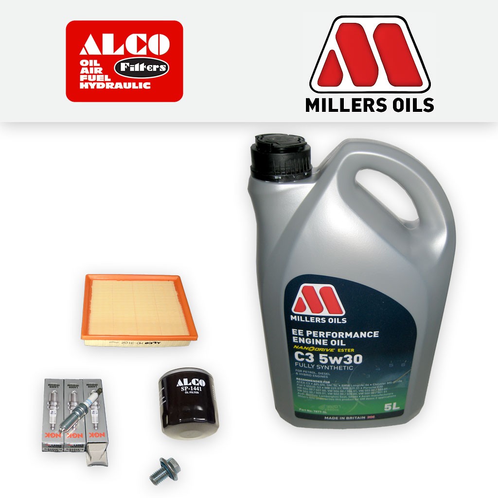 SERVICE KIT for VAUXHALL OPEL ASTRA K 1.2 OIL AIR FILTERS PLUGS +OIL (2019-2022)