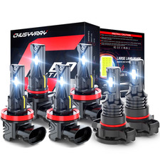 For Jeep Grand Cherokee 2011 2012 2013 Led Headlight Highlow Fog Lights Bulbs