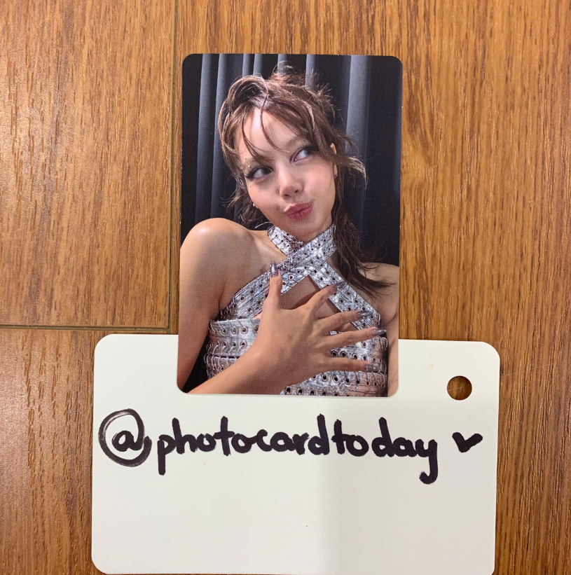 LISA BLACKPINK ALTER EGO JAPAN EXCLUSIVE POB PHOTOCARD OFFICIAL
