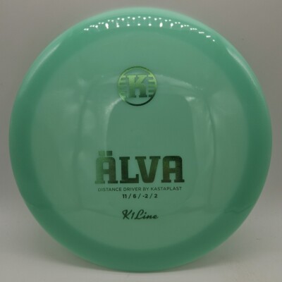 Kastaplast First Run Alva Mint/Green Glitter Stamp 171g 11/6/-2/2