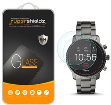 2X Supershieldz Tempered Glass Screen Protector for Fossil Q Explorist HR Gen 4