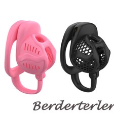 2025 NEW Male Chastity Device Breathable Cage Discreet Sissy Mini Lock 3 Rings