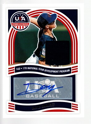 2024 USA Stars & Stripes 16U/17U Nat'l Team Auto Jersey #NTS-DR David Ramirez