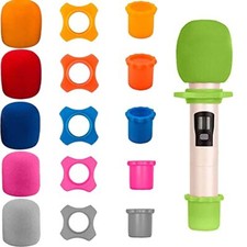 6 Set Microphone Protection Foam, 6 Shakeproof Anti-Rolling Wireless Handheld