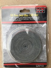 1" X 10 YARD 120 GRIT EMERY CLOTH SANDPAPER SHOP ROLL