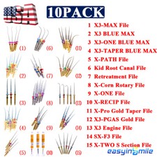 Dental NITI Endo Rotary Files Endodontic Gold Taper Files Engine Use EASYINSMILE