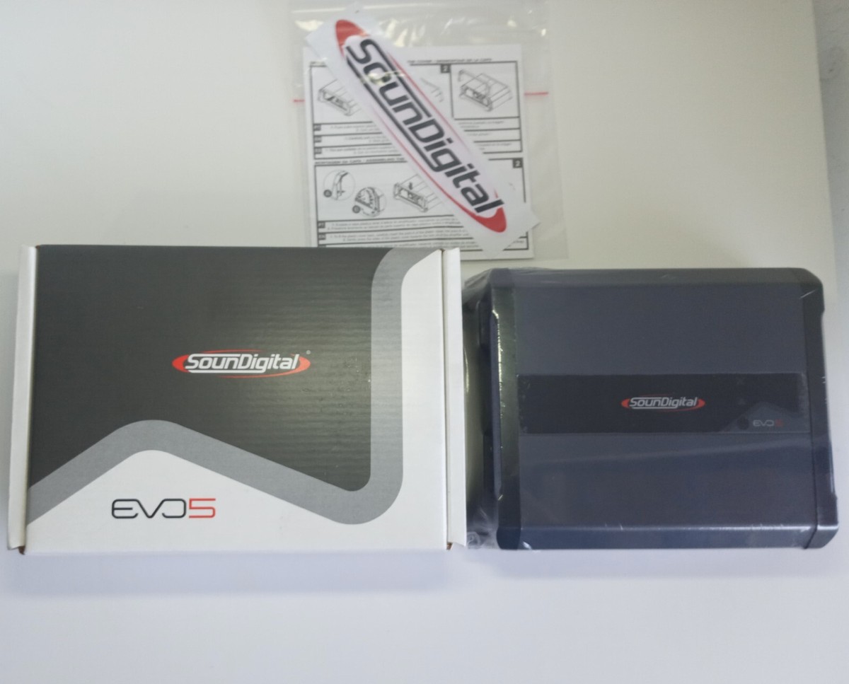 Soundigital 1200.2 EVO5, Digital Amplifier 4 Ohms 1200 Watts 2