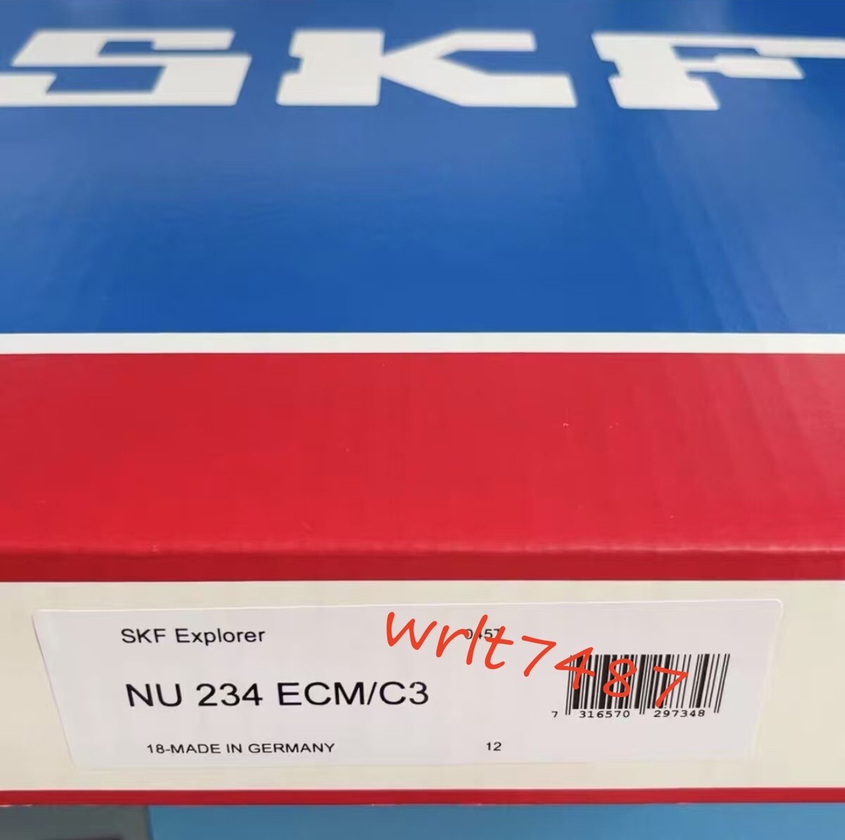 NEW SKF NU 234 ECM/C3 single row cylindrical roller bearing 1PCS #NN