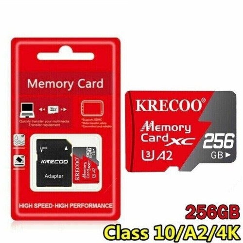 Micro SD Card Ultra Memory 128GB 256GB 1TB TF for Phone Tablet Security Camera - Picture 14 of 17